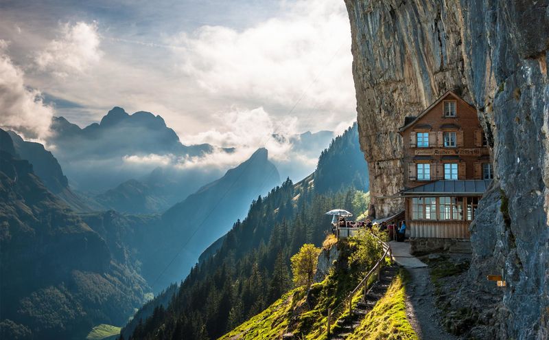 Berggasthaus Aescher – Appenzell, Switzerland