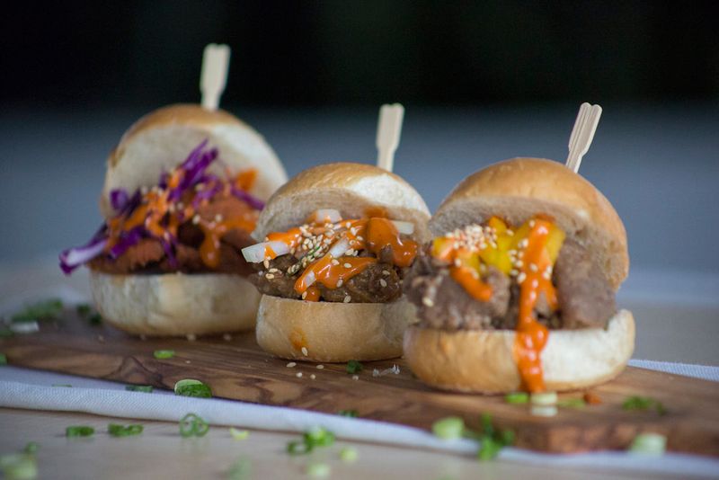 Korean Beef Bulgogi Sliders