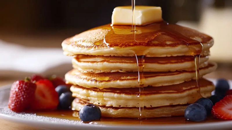Maple Syrup Pancakes