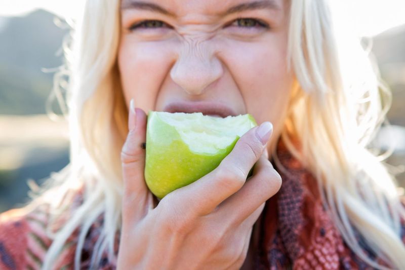 Chewing Loudly