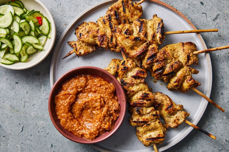 Thai Satay Skewers