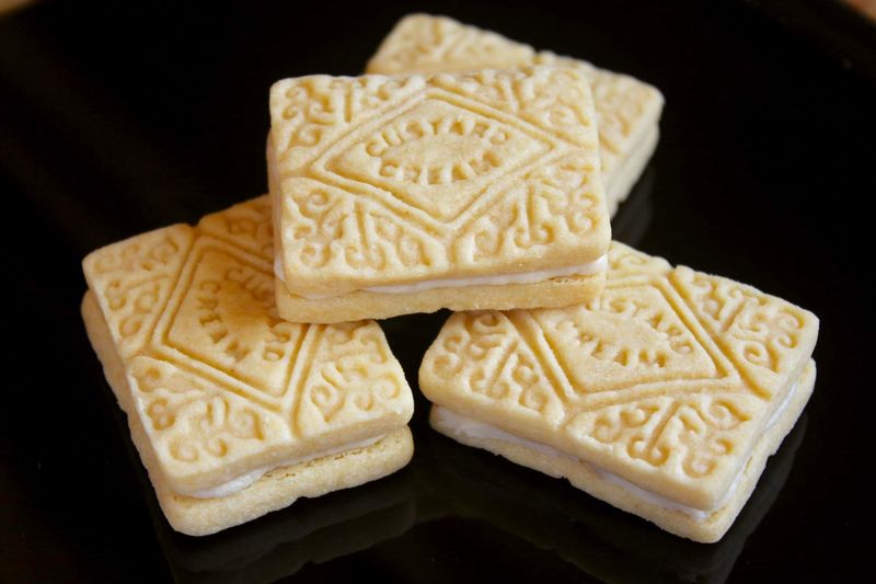 Custard Cream Biscuits