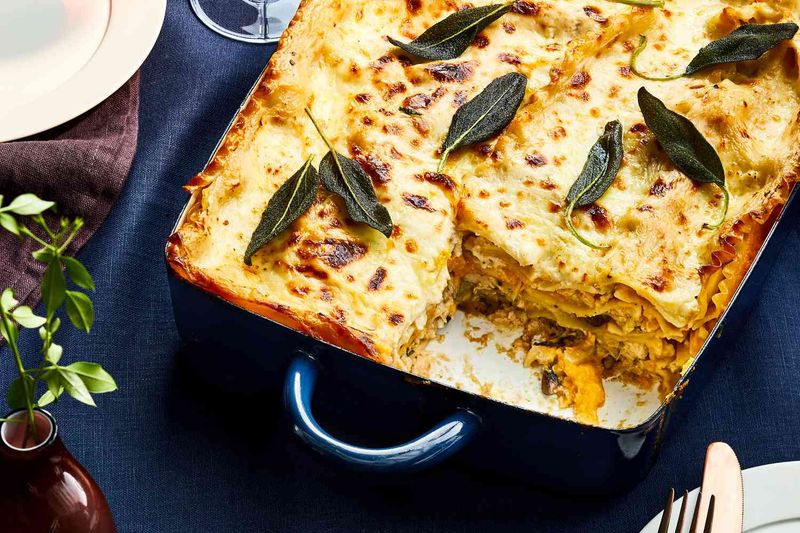 Butternut Squash And Sage Lasagne