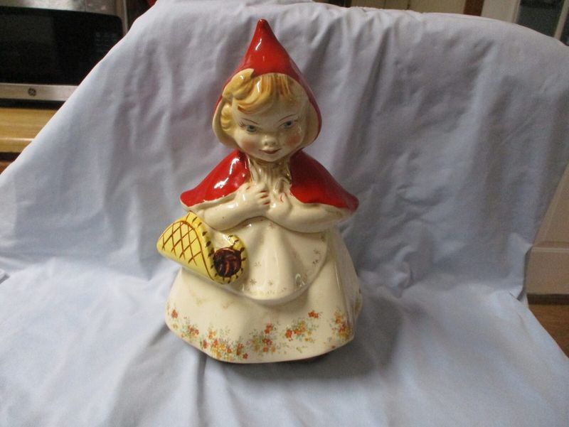 Hull Pottery Little Red Riding Hood Cookie Jar