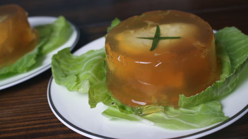 Gelatinous Breakfast Aspic