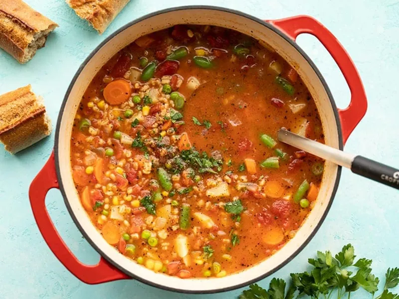 Alfie Solomons – Vegetable And Barley Soup