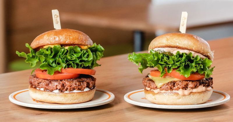 Plant-Based Burgers And Wraps