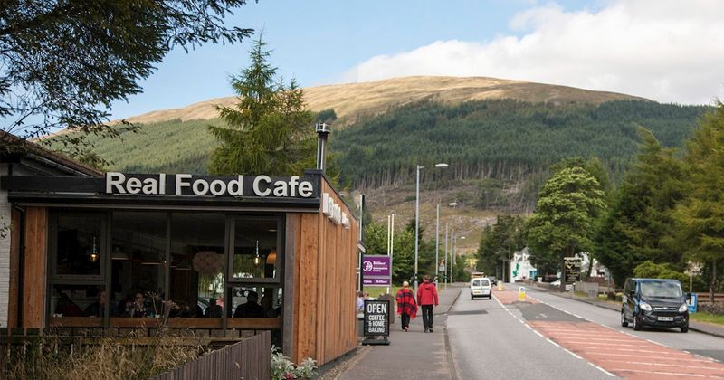 The Real Food Café - Tyndrum, Scotland