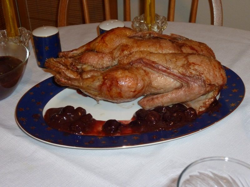 Fanny Cradock’s Duckling Montmorency