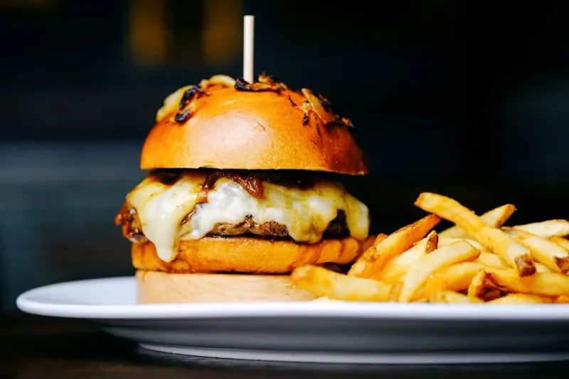 Burger And Chips
