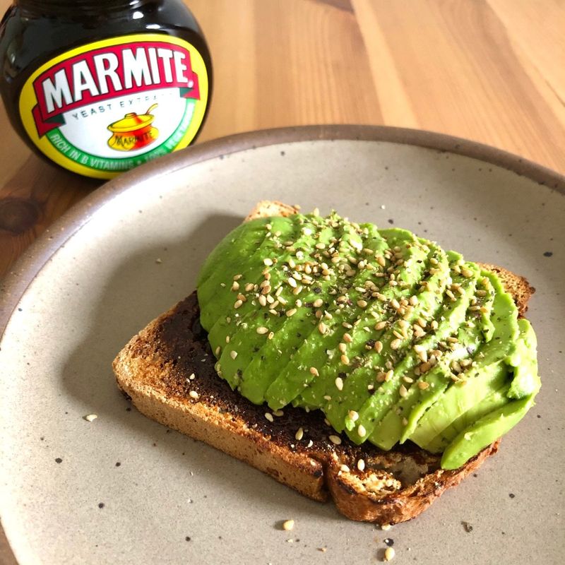 Marmite And Avocado Toast