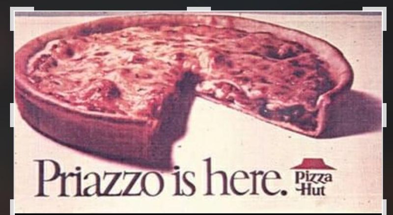 Pizza Hut's Priazzo
