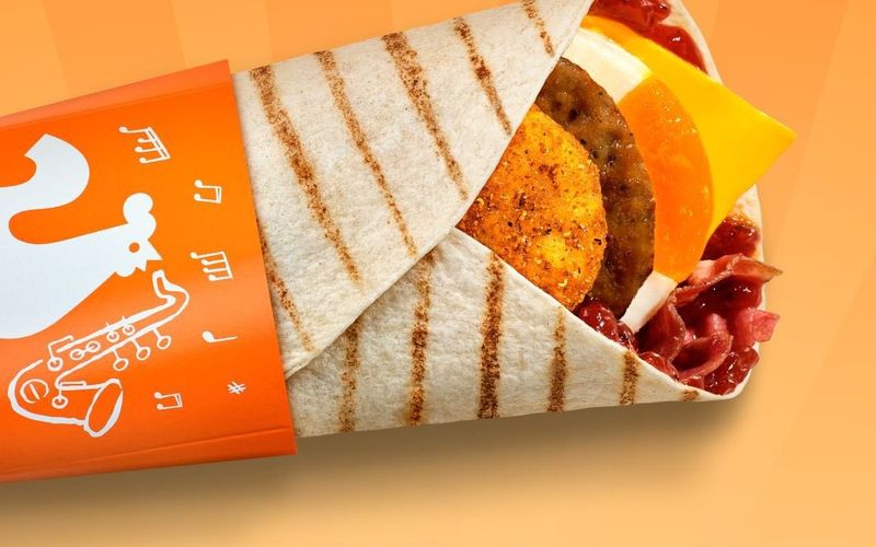 Popeyes Chicken Wrap