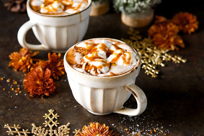 Salted Caramel Hot Chocolate