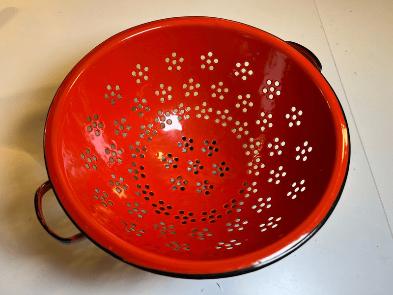 Enamel Colander