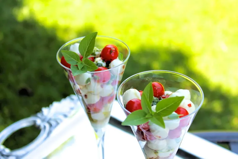 Caprese Salad Cups