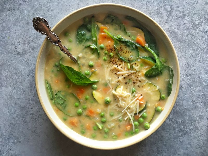 Spinach And White Bean Soup
