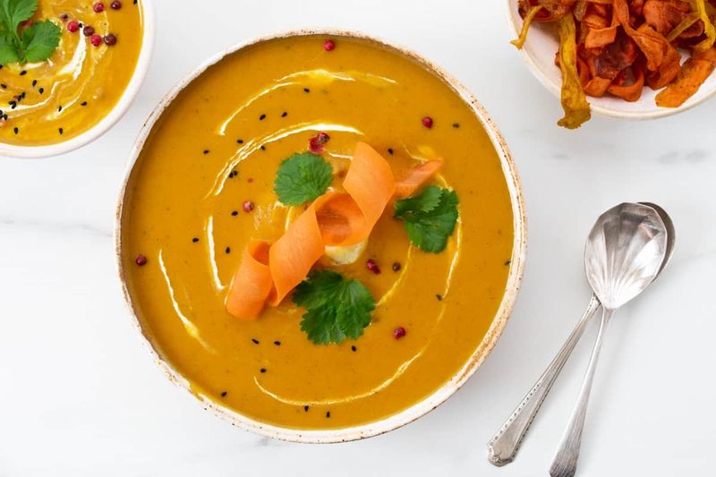 Butternut Squash And Carrot Soup