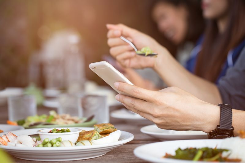 No Phones At The Table