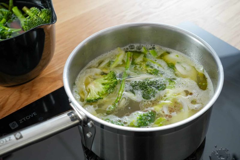 Boiling Vegetables Until They're Mushy