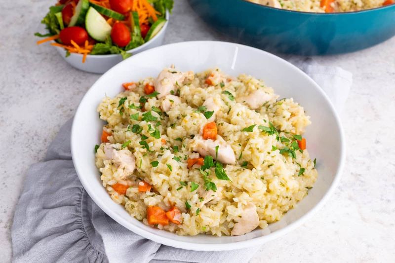 One-Pot Chicken And Rice