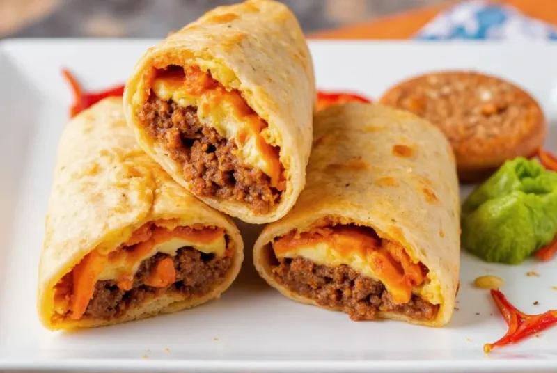Extra-Greasy Breakfast Wraps