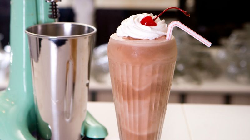 Thick Chocolate Malt Shake