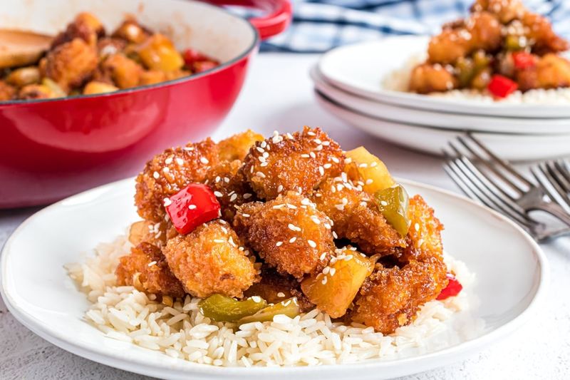Crispy Sweet And Sour Chicken