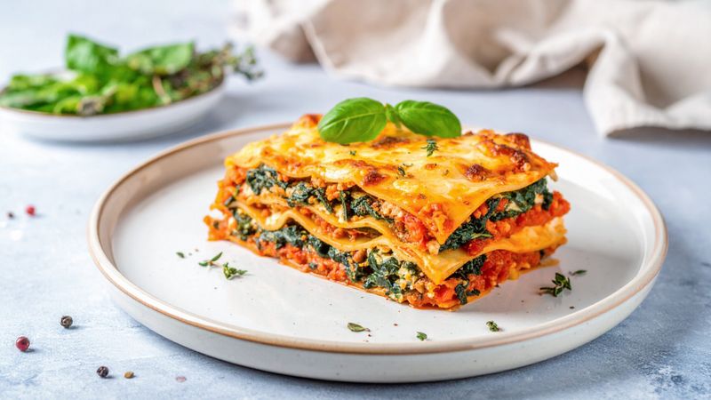 Spinach And Ricotta Lasagne