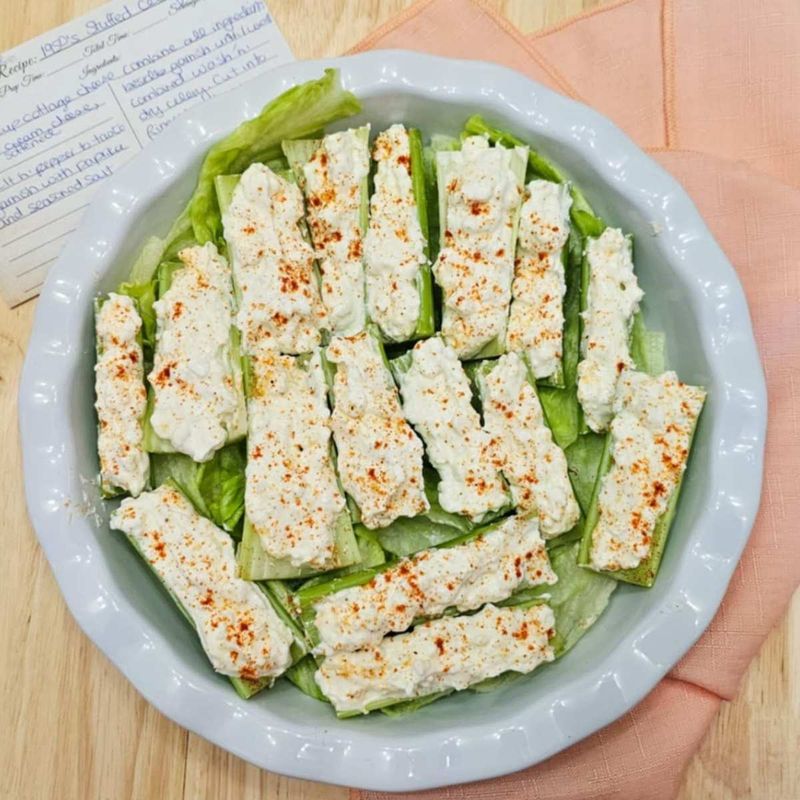 Stuffed Celery With Cream Cheese