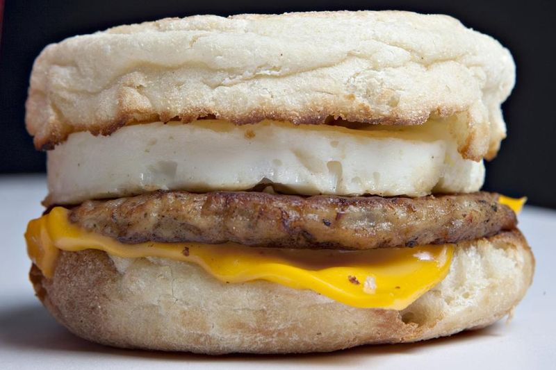 Breakfast Sandwiches On The Go