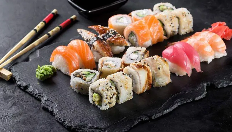 Sushi And Poke Bowls