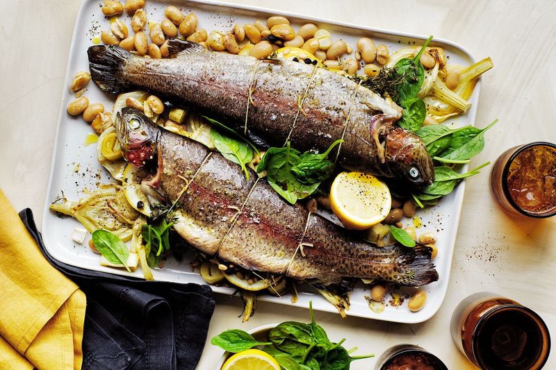 Michael Gray – Baked Trout With Fennel