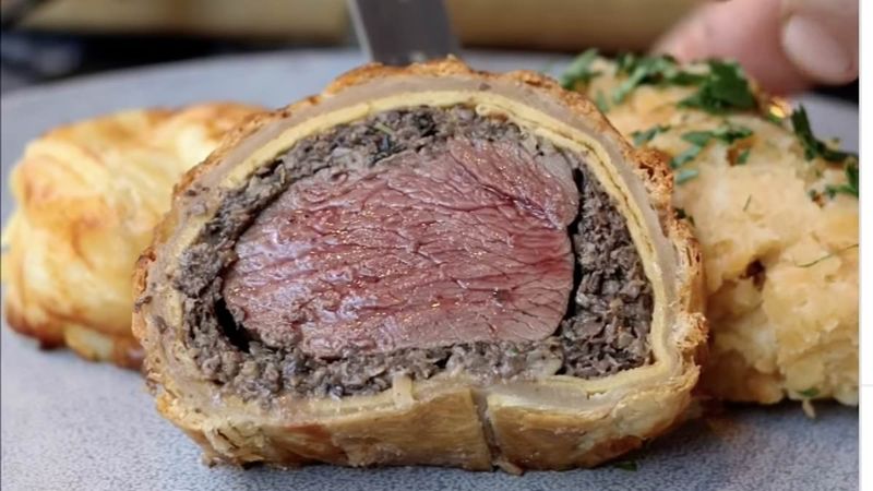 Princess Margaret - Beef Wellington With Creamy Mashed Potatoes