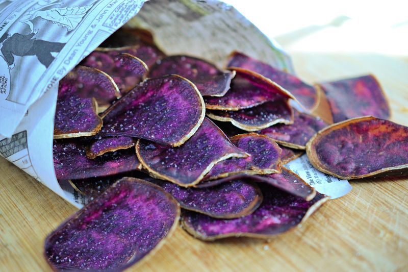 Purple Sweet Potato Chips