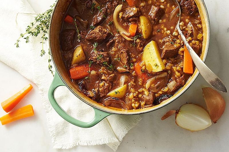 Lamb and Barley Stew