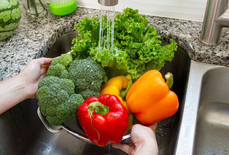 Unwashed Fruits And Vegetables