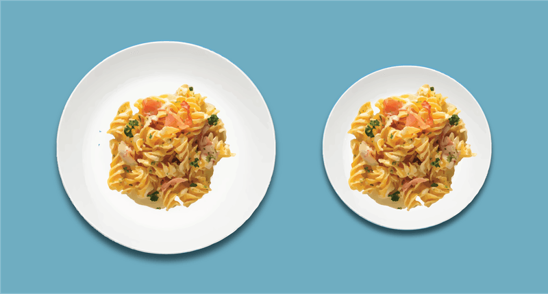 Choose Smaller Plates To Naturally Eat Less