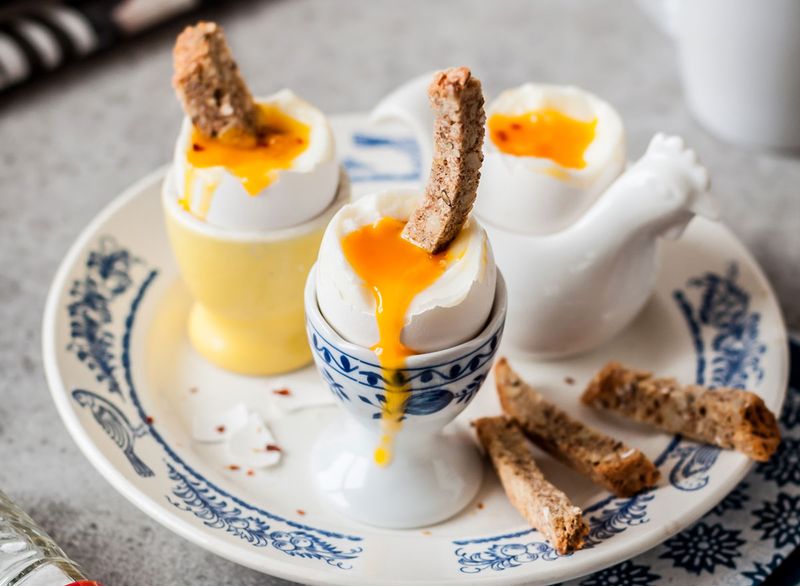 Hard-Boiled Egg With Soldiers