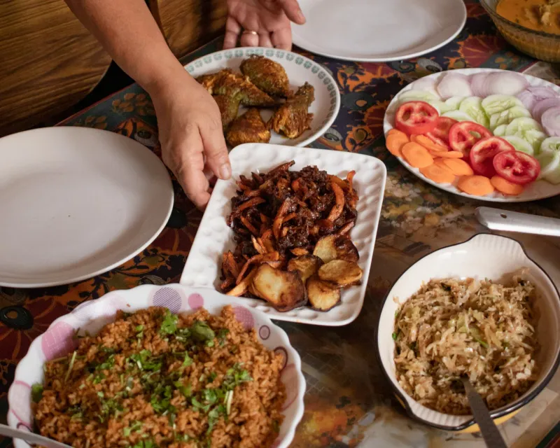 Anglo-Indian Flavoured Dishes