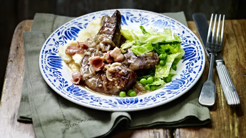 Lamb's Fry And Bacon