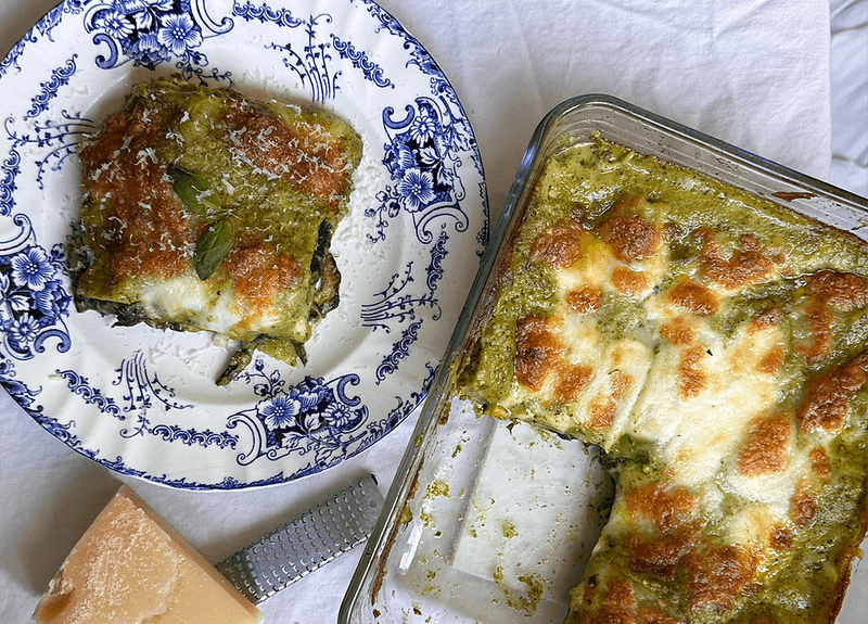 Pesto Lasagne