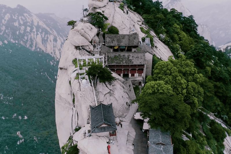 Mount Huashan Teahouse, China