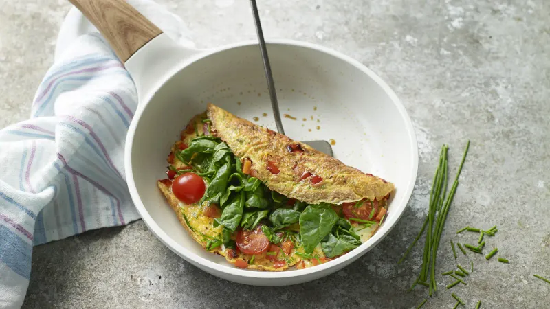 Omelette With Veg