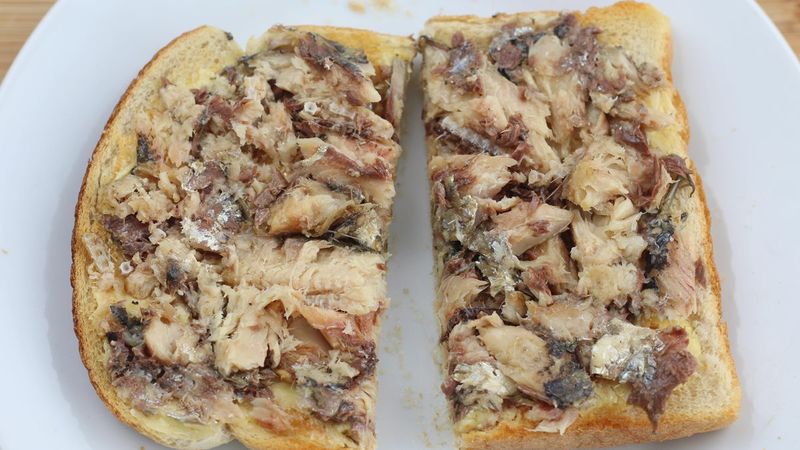 Tinned Sardines On Toast