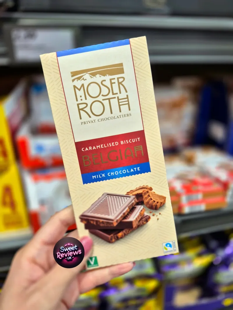 Moser Roth Caramelised Biscuit Chocolate Bars