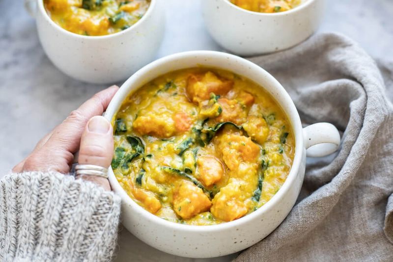 Hearty Lentil And Turmeric Soup