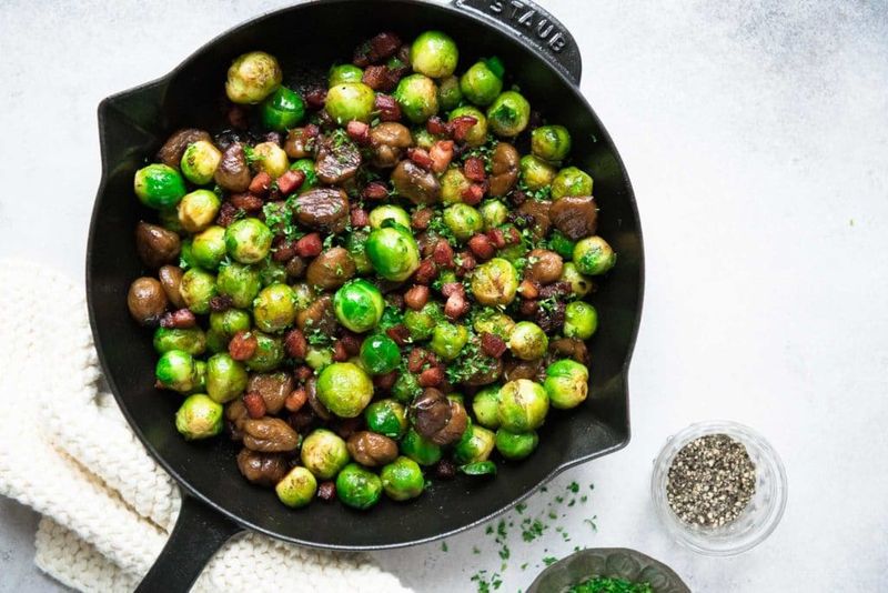 Brussels Sprouts With Chestnuts