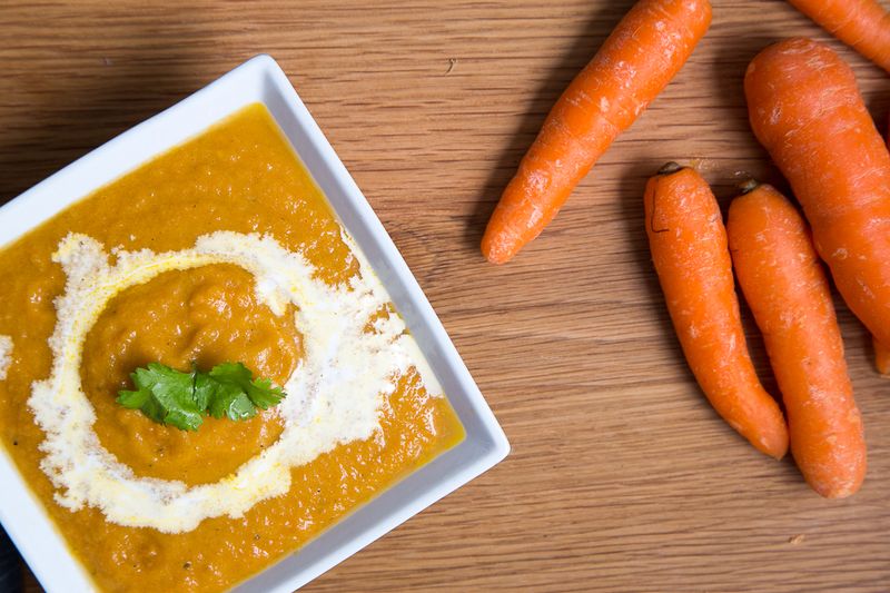 Carrot And Coriander Soup