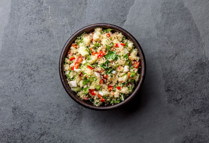 Whip Up A Quinoa And Veggie Salad